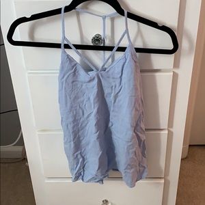 Blue tank top